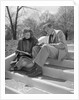 Students on Steps Reading by Anonymous