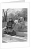 Students on Steps Reading by Anonymous