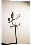 Weather Vane with Old Man and Cane by Anonymous