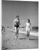 Couple in Bathing Suits at the Beach by Anonymous