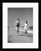 Couple in Bathing Suits at the Beach by Anonymous
