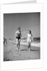 Couple in Bathing Suits at the Beach by Anonymous