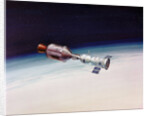 Artist's Concept of Joint Appolo-Soyuz by Anonymous