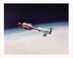 Artist's Concept of Joint Appolo-Soyuz by Anonymous
