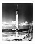 Mercury Redstone III Rocket Launching by Anonymous