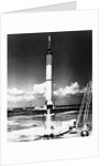 Mercury Redstone III Rocket Launching by Anonymous