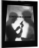 Two Men Behind Conference Room Door by Anonymous