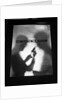 Two Men Behind Conference Room Door by Anonymous