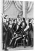 Lithograph Of John Q. Adams Dying by Anonymous