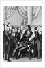 Lithograph Of John Q. Adams Dying by Anonymous