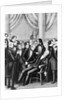 Lithograph Of John Q. Adams Dying by Anonymous