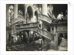 Interior Of Gothic Cathedral by Anonymous