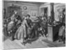 Girls Dancing And Playing In Classroom by Anonymous