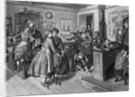 Girls Dancing And Playing In Classroom by Anonymous