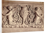 Relief Sculpture Of Cherubs By Fountain by Anonymous