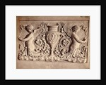 Relief Sculpture Of Cherubs By Fountain by Anonymous