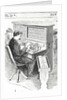 Print of a Man at an Electrical Tabulation Machine by Anonymous