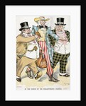 Illustration of Trusts & Monopolies Pickpocketing Uncle Sam by J.C. Taytor