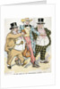 Illustration of Trusts & Monopolies Pickpocketing Uncle Sam by J.C. Taytor
