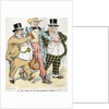 Illustration of Trusts & Monopolies Pickpocketing Uncle Sam by J.C. Taytor