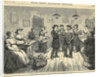 Crowd Enjoying Food & Drink In Saloon by Anonymous
