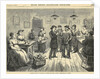 Crowd Enjoying Food & Drink In Saloon by Anonymous