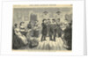 Crowd Enjoying Food & Drink In Saloon by Anonymous