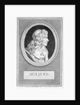 Profile Portrait of Moliere by Anonymous