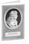 Profile Portrait of Moliere by Anonymous