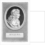 Profile Portrait of Moliere by Anonymous