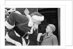 Santa Claus and Young Boy by Anonymous