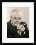 Bearded Man Holding a Cigar by Anonymous