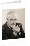 Bearded Man Holding a Cigar by Anonymous