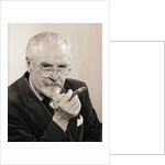 Bearded Man Holding a Cigar by Anonymous