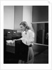 Woman and File Cabinet by Anonymous