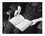 Bible in Woman's Lap by Anonymous