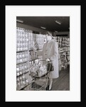 Woman Buying Food In Grocery Store by Anonymous