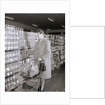 Woman Buying Food In Grocery Store by Anonymous