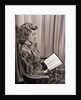 Seated Woman Reading Bible by Anonymous
