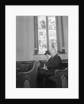Couple Seated in Church Pew by Anonymous