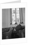 Couple Seated in Church Pew by Anonymous