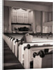 Man Praying in Empty Church by Anonymous