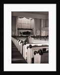 Man Praying in Empty Church by Anonymous