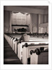 Man Praying in Empty Church by Anonymous