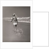 Beachgoer Looking over Her Shoulder by Anonymous
