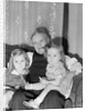 Two Girls on Grandfather's Lap by Anonymous
