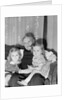 Two Girls on Grandfather's Lap by Anonymous