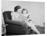 Mother Reading to Daughter by Anonymous