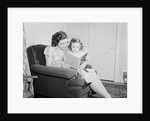 Mother Reading to Daughter by Anonymous