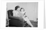 Mother Reading to Daughter by Anonymous